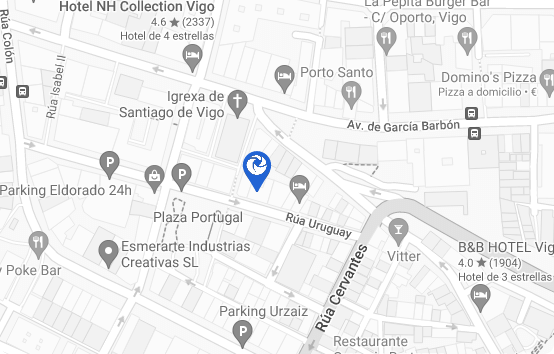 Mapa oficina en Barcelona